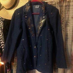Vintage bedazzled blazer!